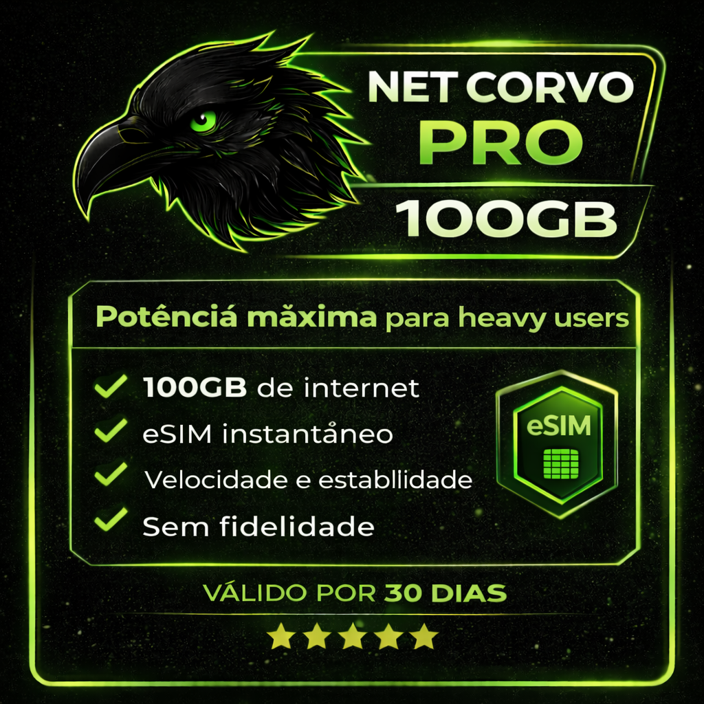 🔥 NET CORVO PRO – 100GB