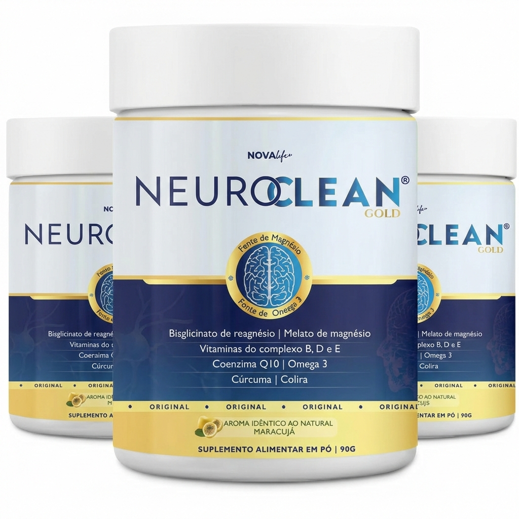 NeuroClean - Kit 2 Pote + 1 de Graça